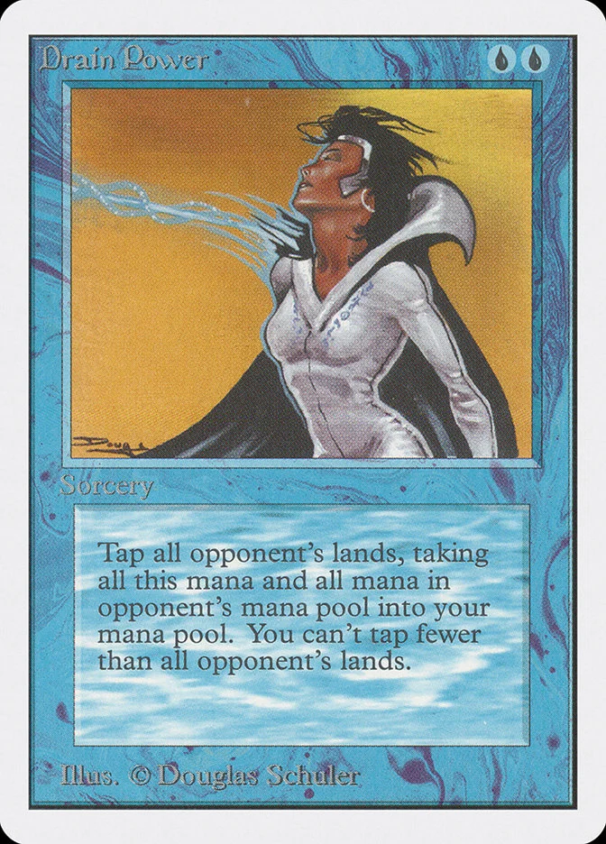 Drain Power (Unlimited Edition) - Magic: The Gathering in TCG Land