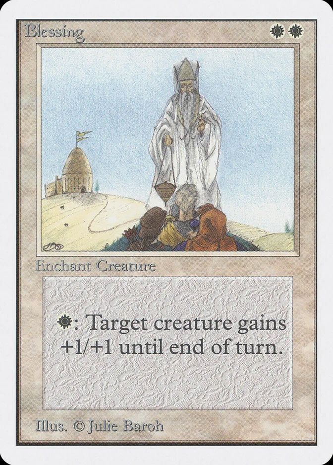 Blessing (Unlimited Edition) - Magic: The Gathering in TCG Land