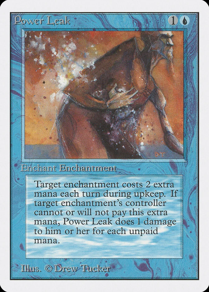 Power Leak (Unlimited Edition) - Magic: The Gathering in TCG Land