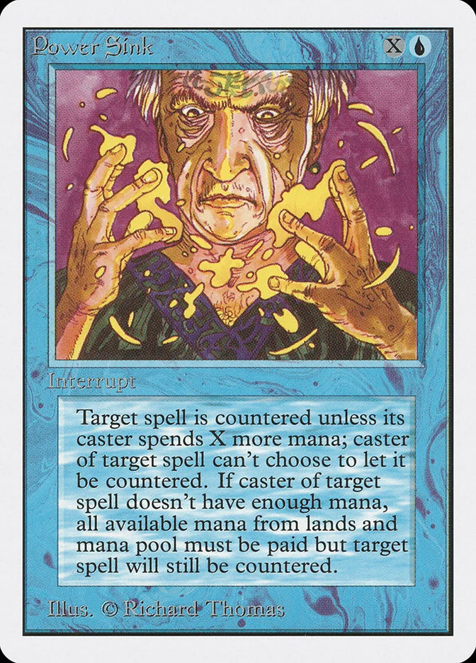 Power Sink (Unlimited Edition) - Magic: The Gathering in TCG Land