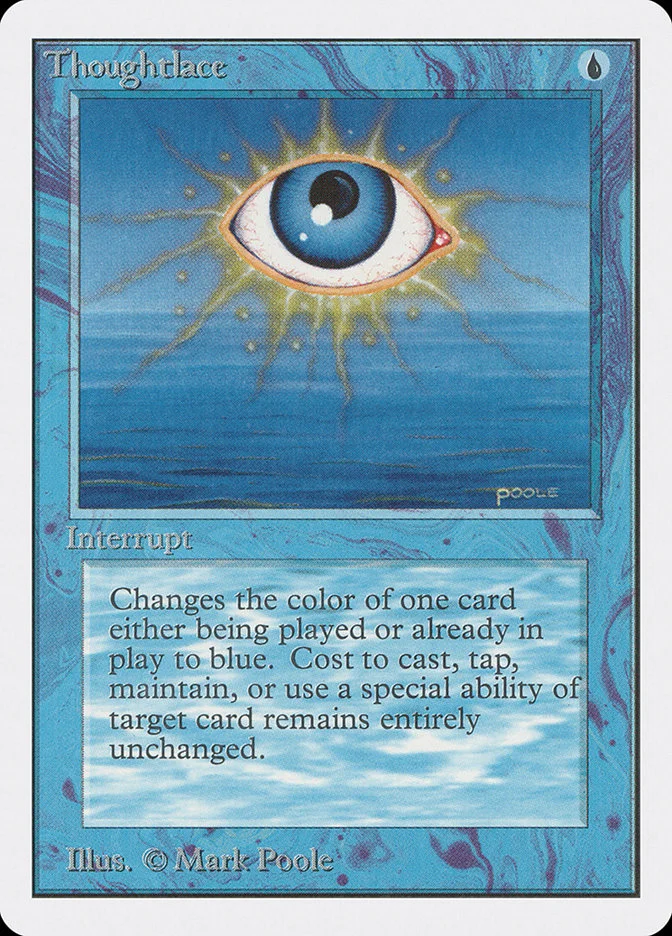 Thoughtlace (Unlimited Edition) - Magic: The Gathering in TCG Land