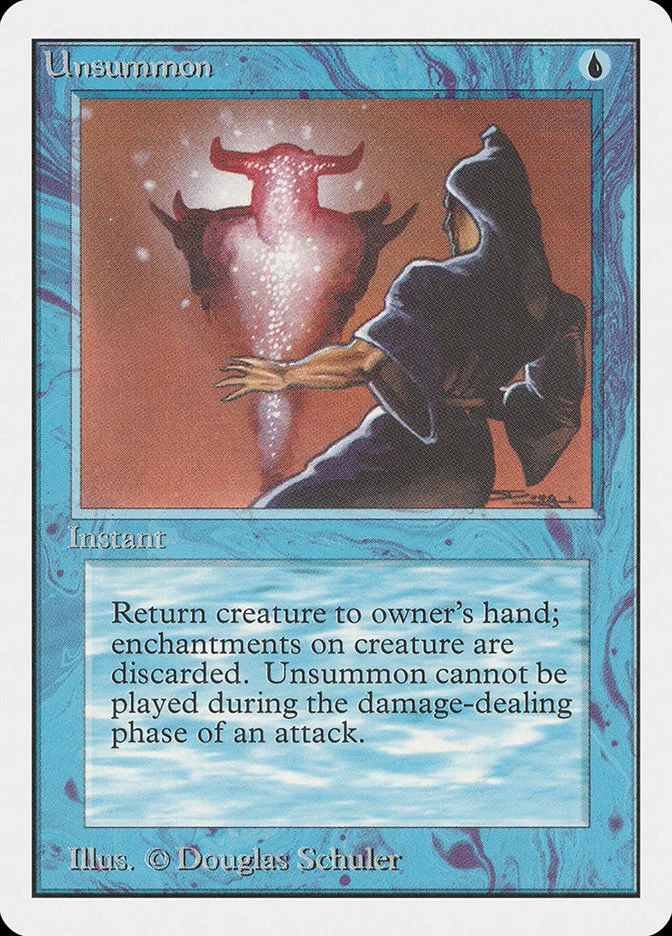 Unsummon (Unlimited Edition) - Magic: The Gathering in TCG Land