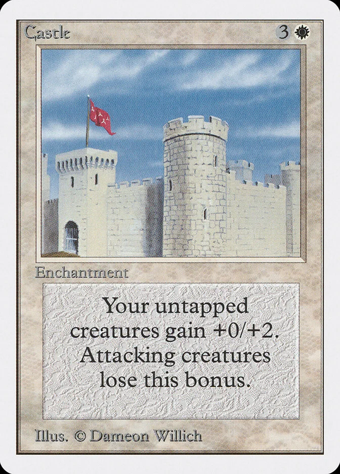 Castle (Unlimited Edition) - Magic: The Gathering in TCG Land