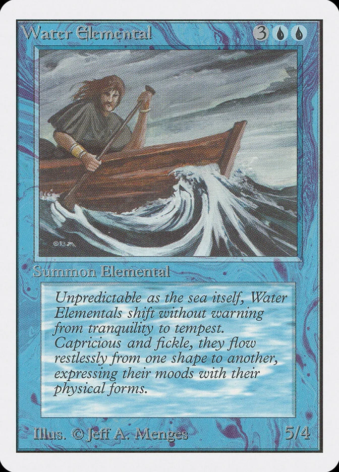 Water Elemental (Unlimited Edition) - Magic: The Gathering in TCG Land México