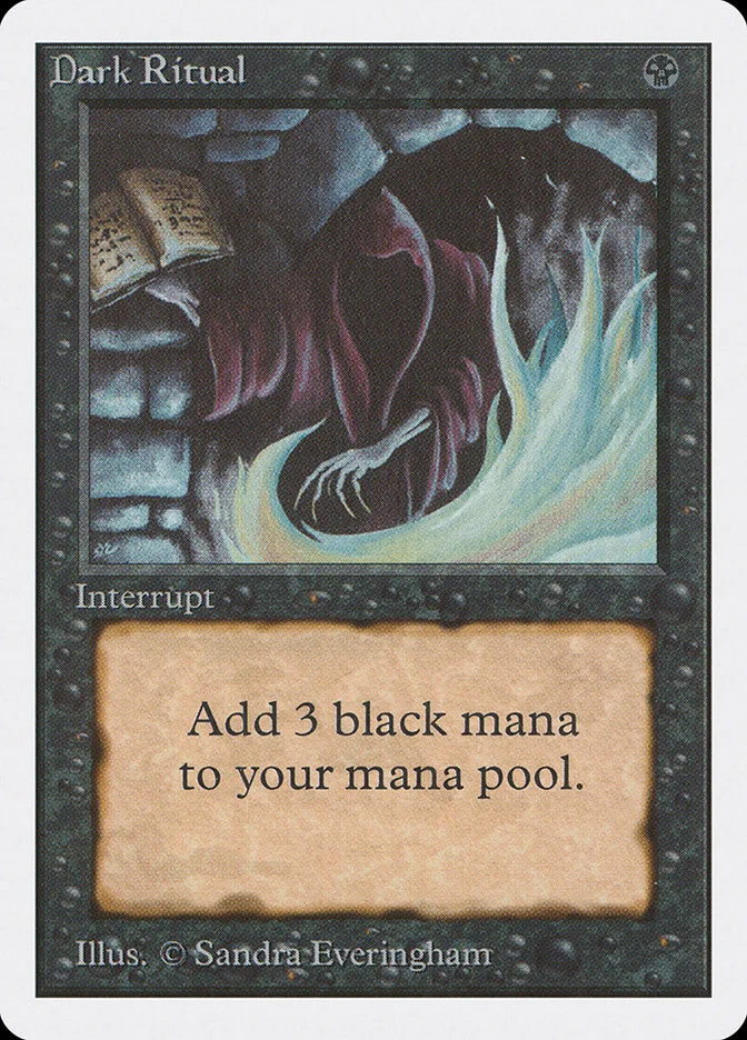 Dark Ritual (Unlimited Edition) - Magic: The Gathering in TCG Land