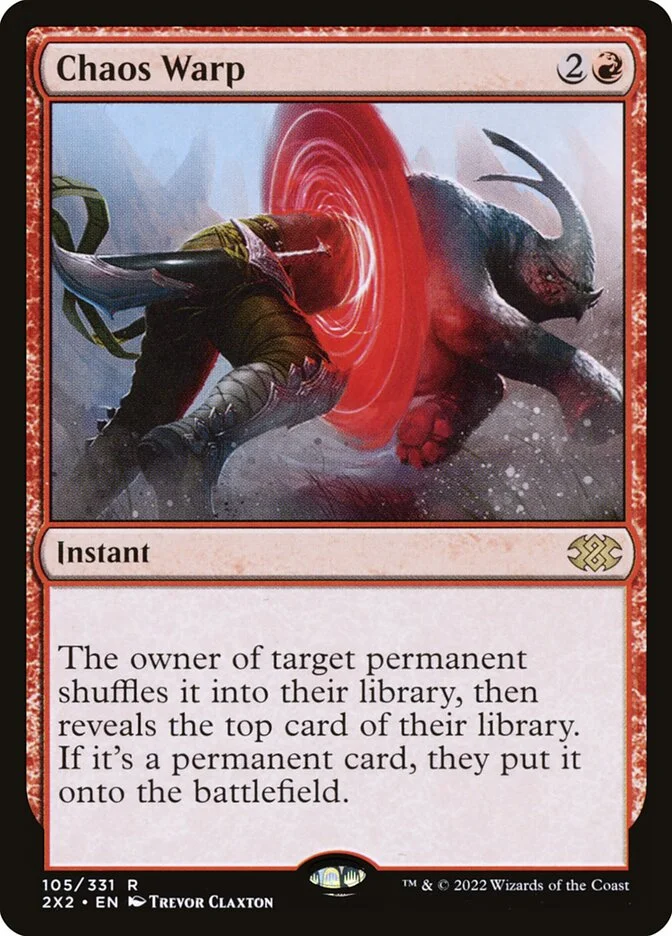 Chaos Warp (Double Masters 2022) - Magic: The Gathering in TCG Land