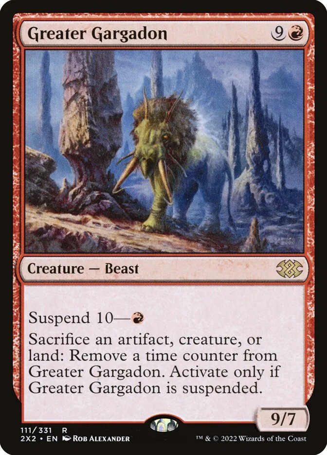 Greater Gargadon (Double Masters 2022) - Magic: The Gathering in TCG Land