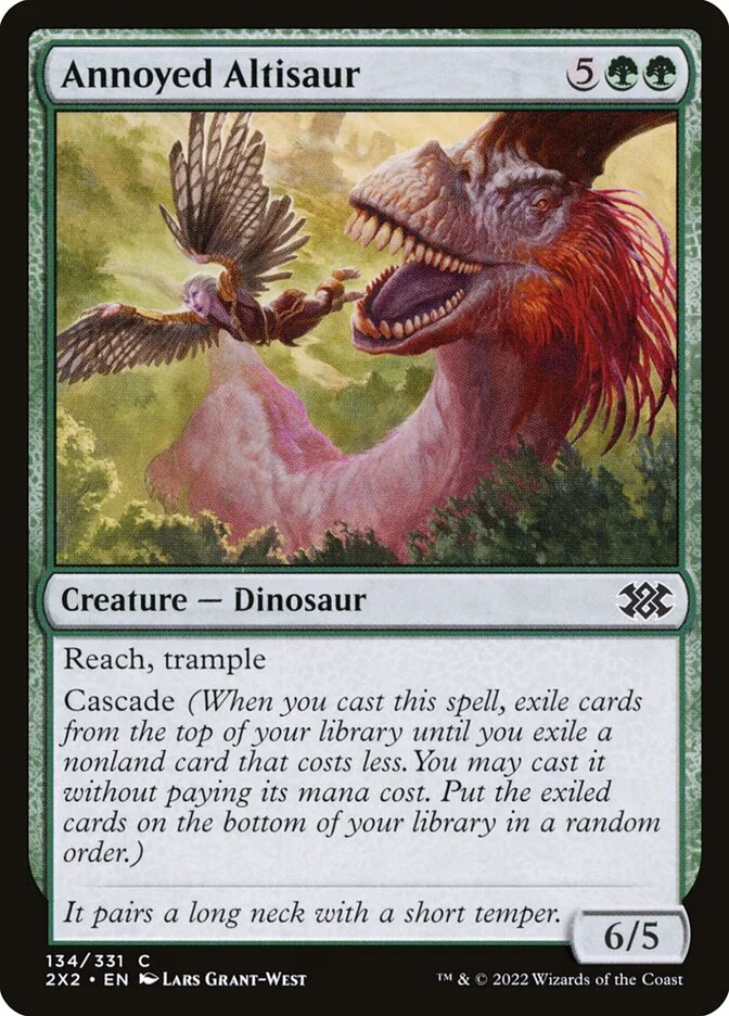 Annoyed Altisaur (Double Masters 2022) - Magic: The Gathering in TCG Land