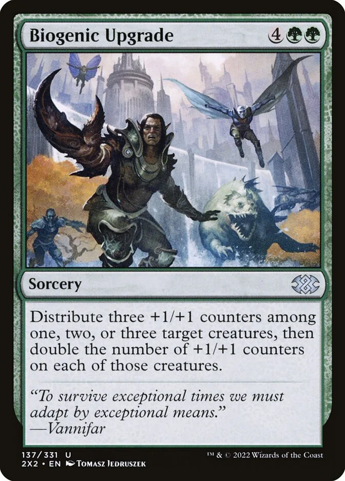 Biogenic Upgrade (Double Masters 2022) - Magic: The Gathering in TCG Land