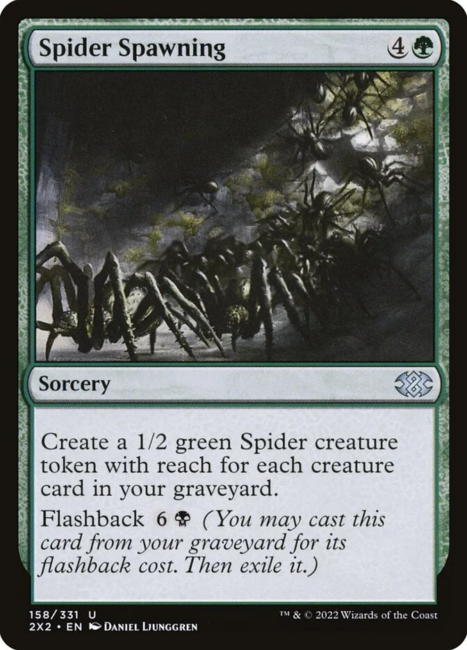 Spider Spawning (Double Masters 2022) - Magic: The Gathering in TCG Land México
