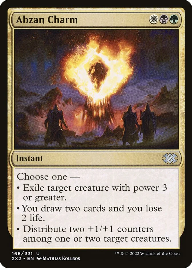 Abzan Charm (Double Masters 2022) - Magic: The Gathering in TCG Land