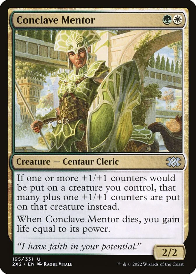 Conclave Mentor (Double Masters 2022) - Magic: The Gathering in TCG Land