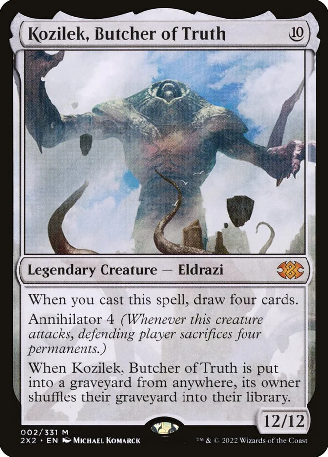 Kozilek, Butcher of Truth (Double Masters 2022) - Magic: The Gathering in TCG Land México