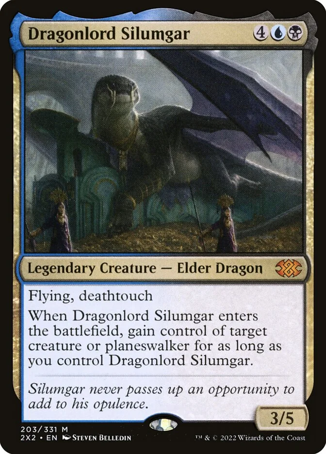 Dragonlord Silumgar (Double Masters 2022) - Magic: The Gathering in TCG Land