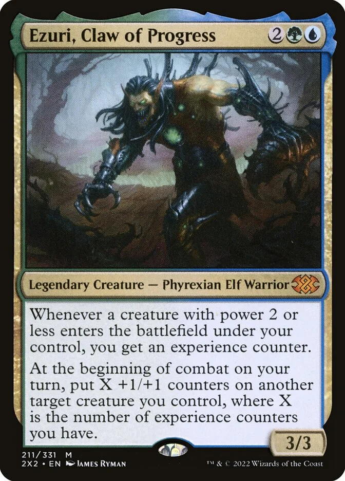 Ezuri, Claw of Progress (Double Masters 2022) - Magic: The Gathering in TCG Land