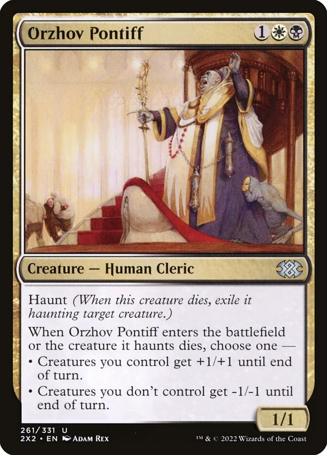 Orzhov Pontiff (Double Masters 2022) - Magic: The Gathering in TCG Land México
