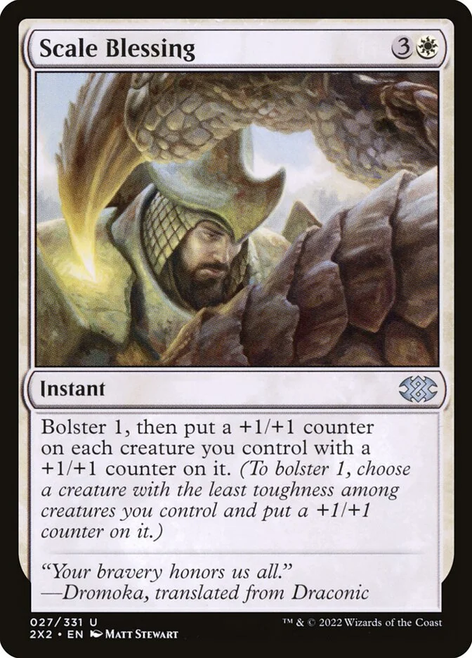 Scale Blessing (Double Masters 2022) - Magic: The Gathering in TCG Land México