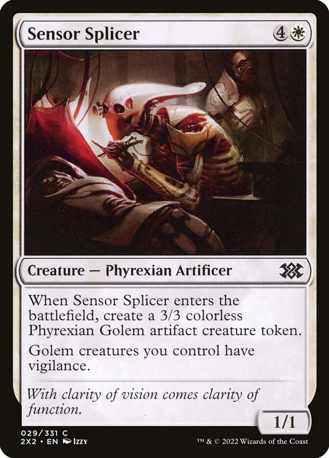 Sensor Splicer (Double Masters 2022) - Magic: The Gathering in TCG Land