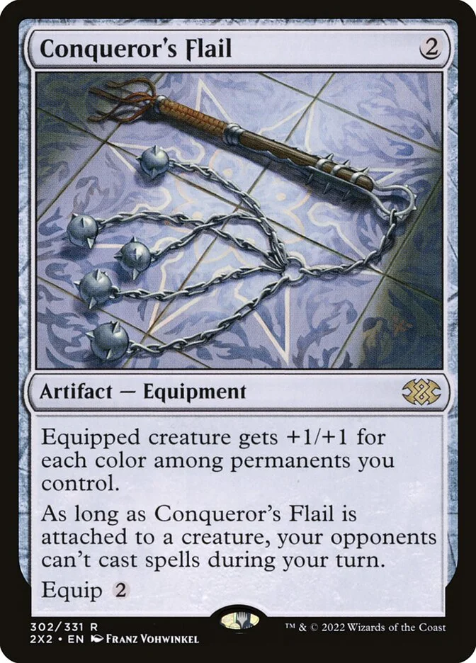 Conqueror's Flail (Double Masters 2022) - Magic: The Gathering in TCG Land