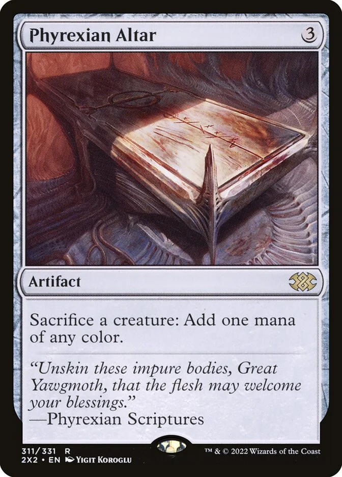 Phyrexian Altar (Double Masters 2022) - Magic: The Gathering in TCG Land