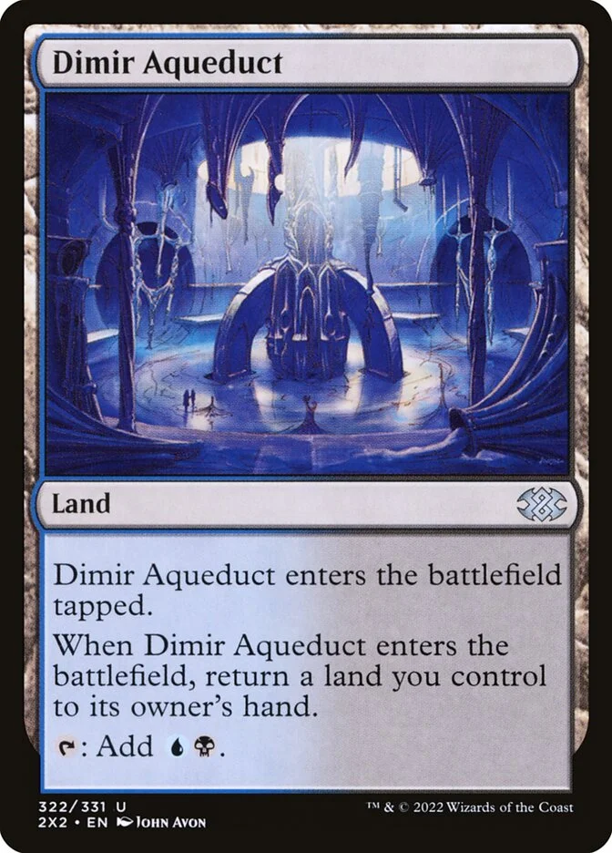 Dimir Aqueduct (Double Masters 2022) - Magic: The Gathering in TCG Land México