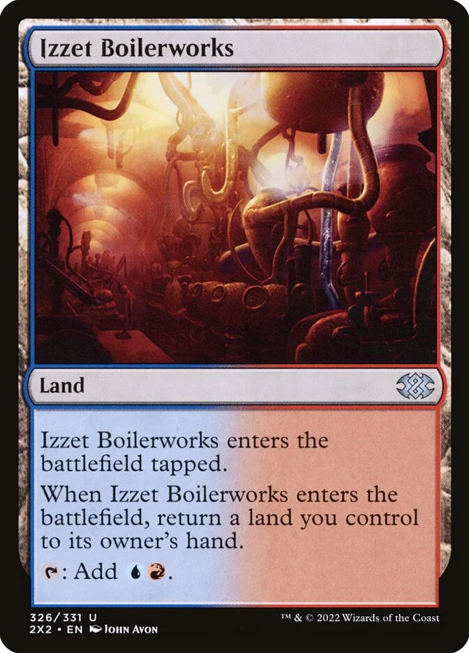 Izzet Boilerworks (Double Masters 2022) - Magic: The Gathering in TCG Land