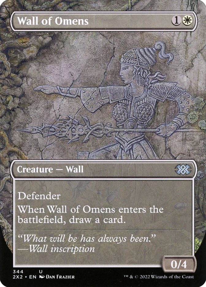 Wall of Omens (Double Masters 2022) - Magic: The Gathering in TCG Land