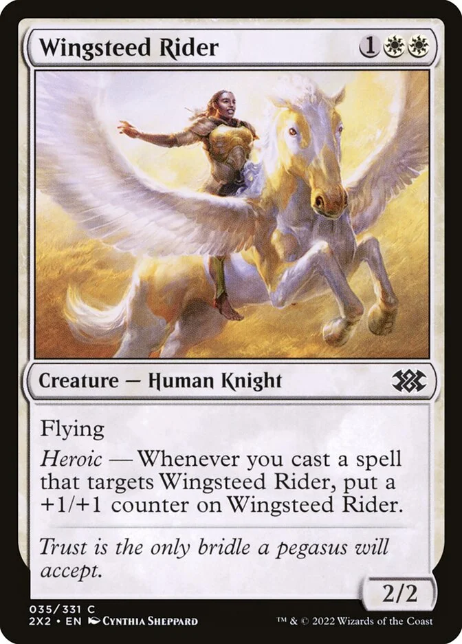 Wingsteed Rider (Double Masters 2022) - Magic: The Gathering in TCG Land