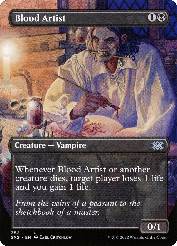 Blood Artist (Double Masters 2022) - Magic: The Gathering in TCG Land México