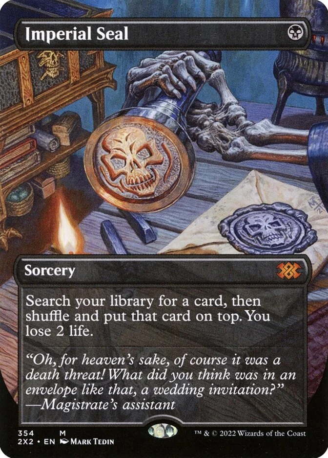 Imperial Seal (Double Masters 2022) - Magic: The Gathering in TCG Land