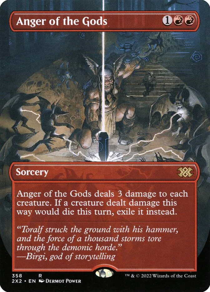 Anger of the Gods (Double Masters 2022) - Magic: The Gathering in TCG Land