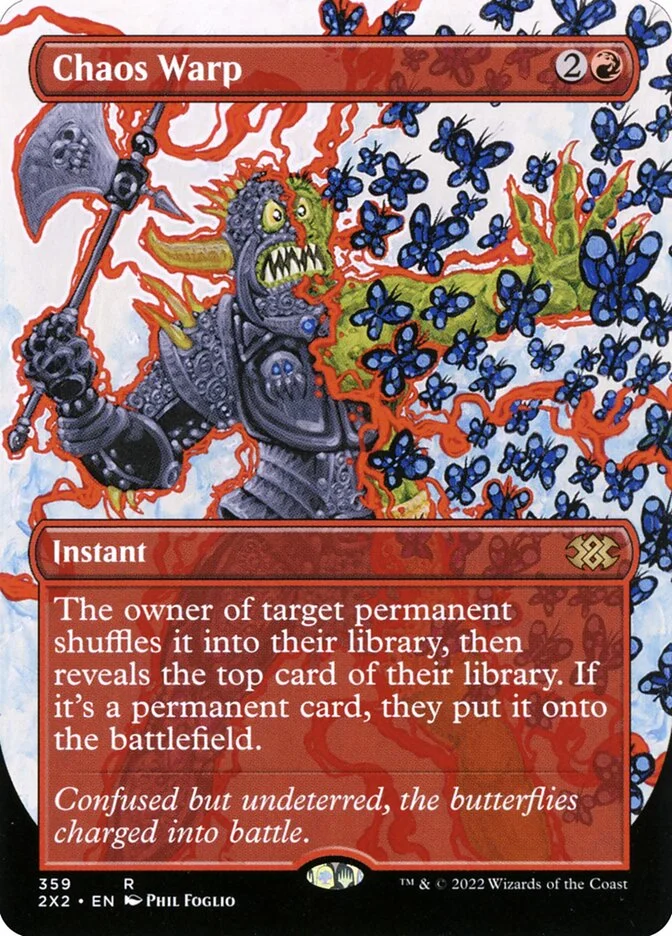 Chaos Warp (Double Masters 2022) - Magic: The Gathering in TCG Land