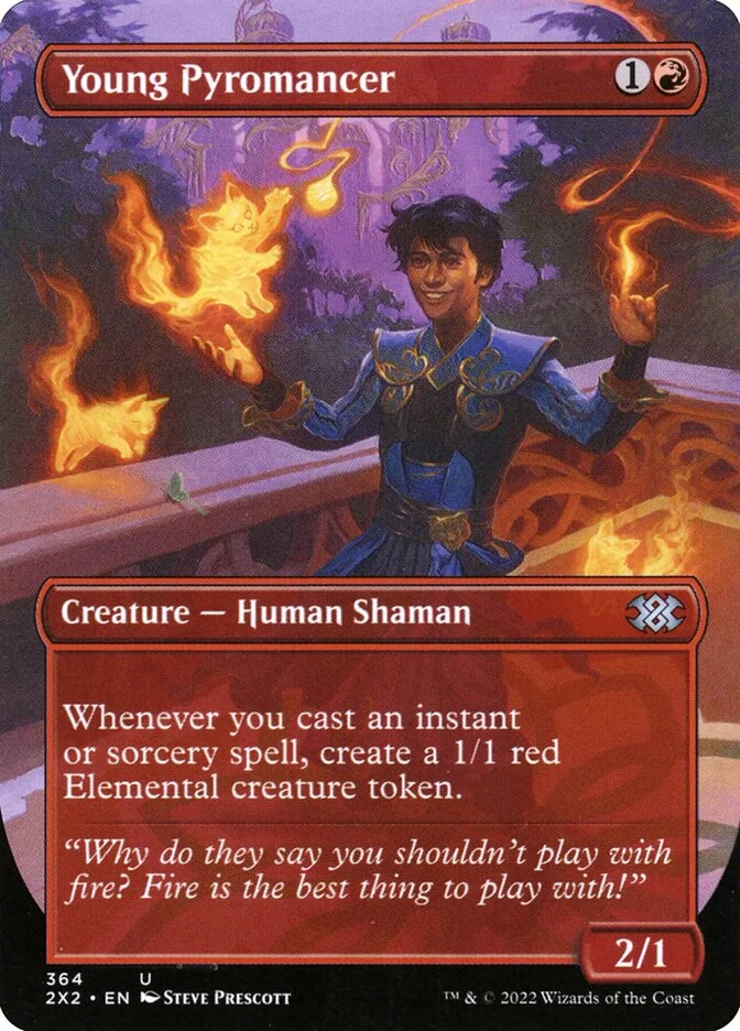 Young Pyromancer (Double Masters 2022) - Magic: The Gathering in TCG Land