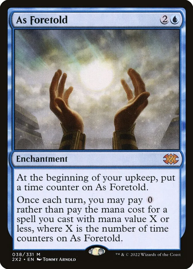 As Foretold (Double Masters 2022) - Magic: The Gathering in TCG Land