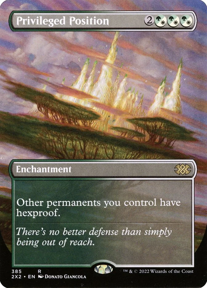 Privileged Position (Double Masters 2022) - Magic: The Gathering in TCG Land