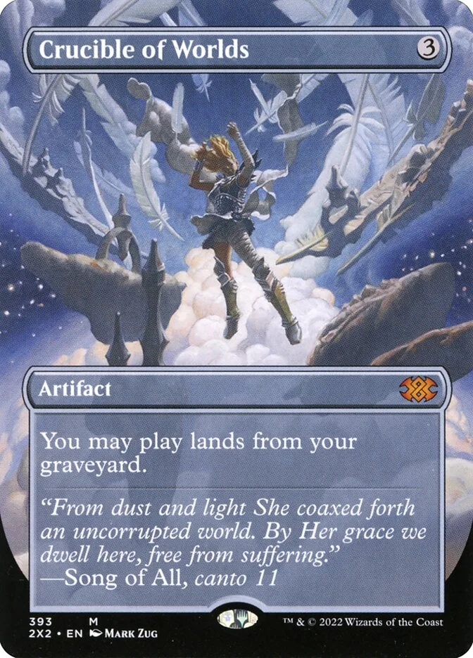 Crucible of Worlds (Double Masters 2022) - Magic: The Gathering in TCG Land