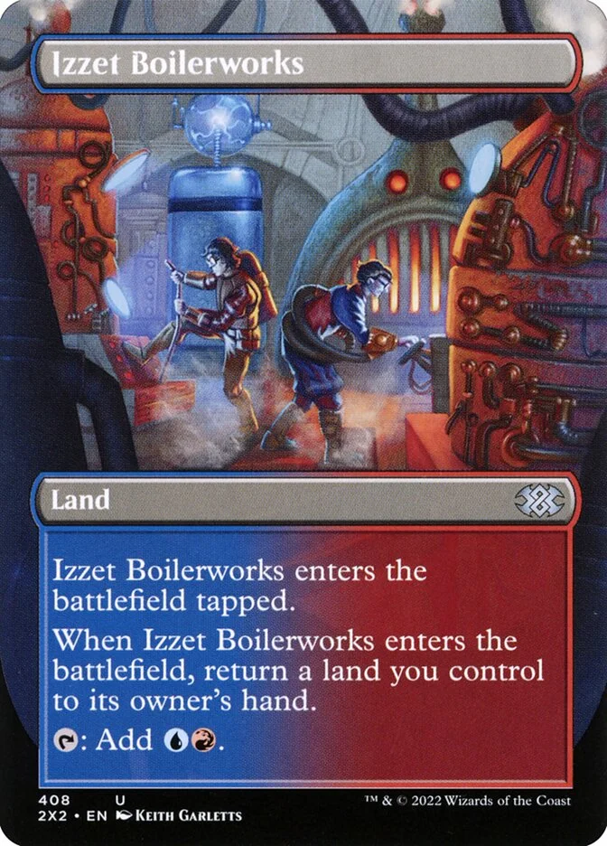 Izzet Boilerworks (Double Masters 2022) - Magic: The Gathering in TCG Land México