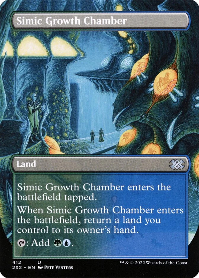 Simic Growth Chamber (Double Masters 2022) - Magic: The Gathering in TCG Land México