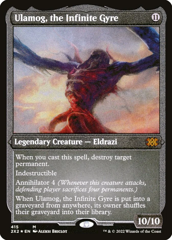 Ulamog, the Infinite Gyre (Double Masters 2022) - Magic: The Gathering in TCG Land