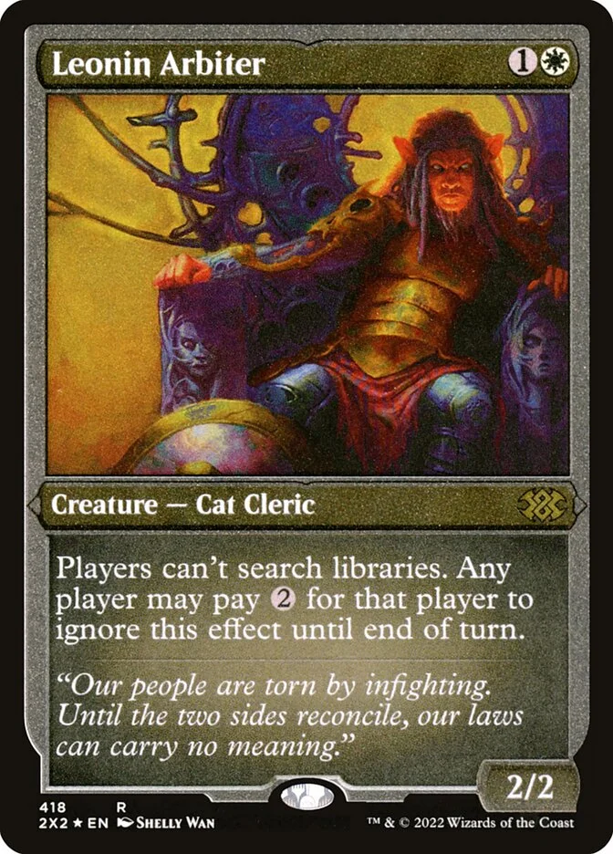 Leonin Arbiter (Double Masters 2022) - Magic: The Gathering in TCG Land