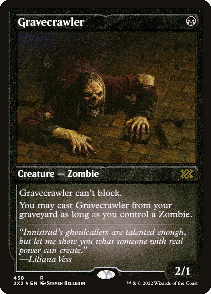 Gravecrawler (Double Masters 2022) - Magic: The Gathering in TCG Land México