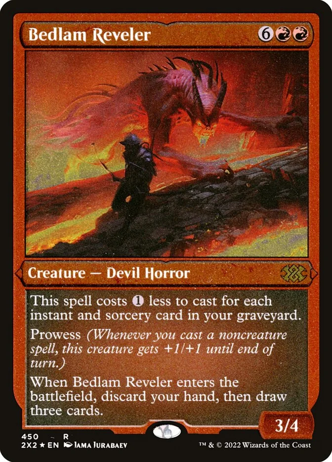 Bedlam Reveler (Double Masters 2022) - Magic: The Gathering in TCG Land