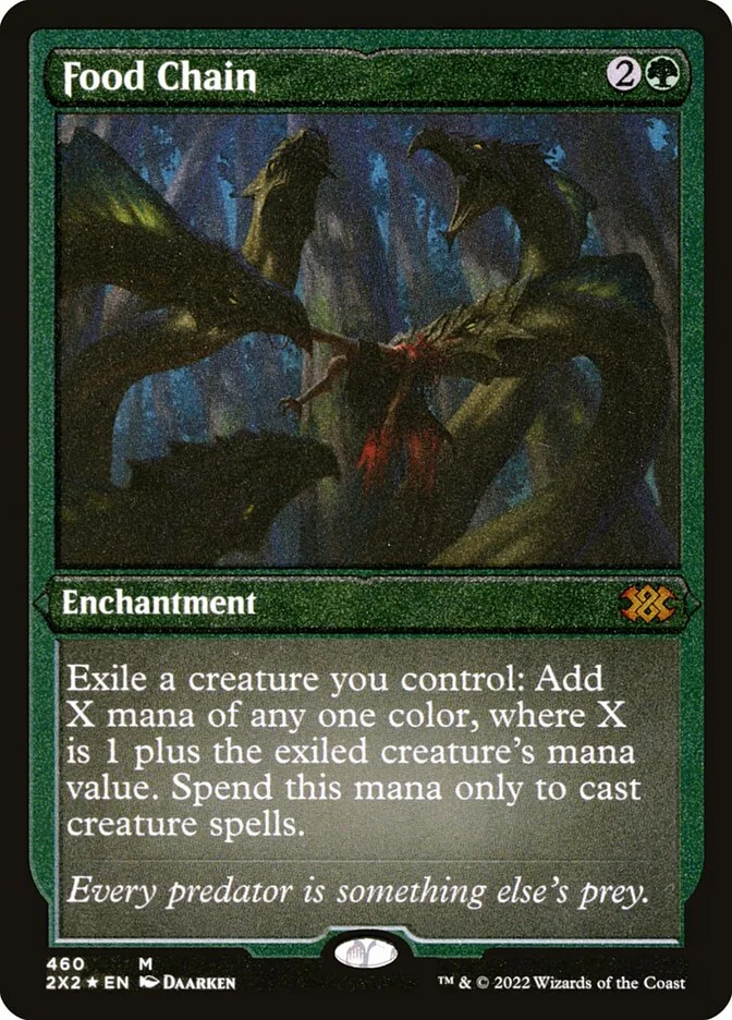 Food Chain (Double Masters 2022) - Magic: The Gathering in TCG Land