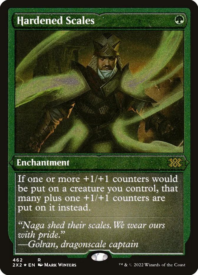 Hardened Scales (Double Masters 2022) - Magic: The Gathering in TCG Land