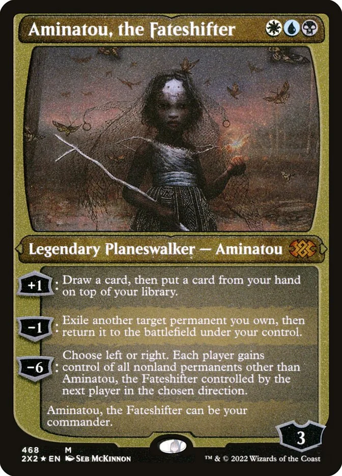 Aminatou, the Fateshifter (Double Masters 2022) - Magic: The Gathering in TCG Land