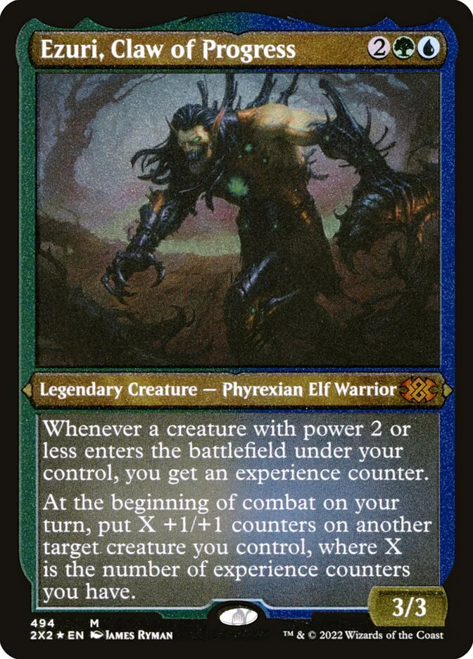 Ezuri, Claw of Progress (Double Masters 2022) - Magic: The Gathering in TCG Land