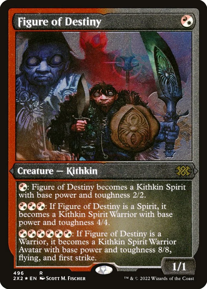 Figure of Destiny (Double Masters 2022) - Magic: The Gathering in TCG Land México