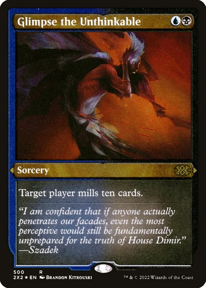 Glimpse the Unthinkable (Double Masters 2022) - Magic: The Gathering in TCG Land