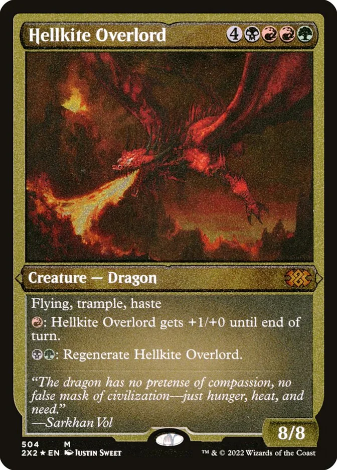 Hellkite Overlord (Double Masters 2022) - Magic: The Gathering in TCG Land