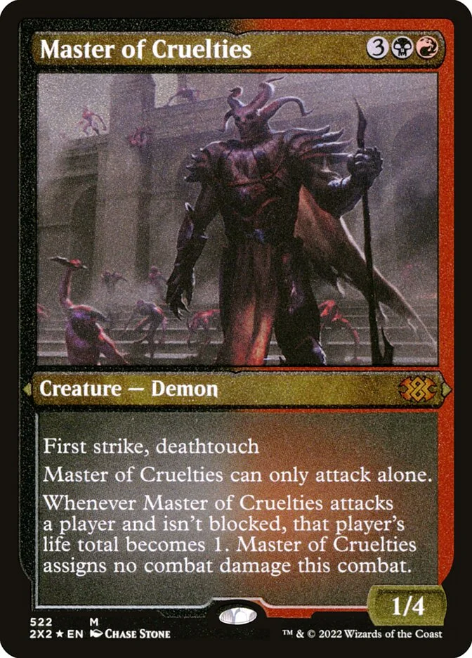 Master of Cruelties (Double Masters 2022) - Magic: The Gathering in TCG Land
